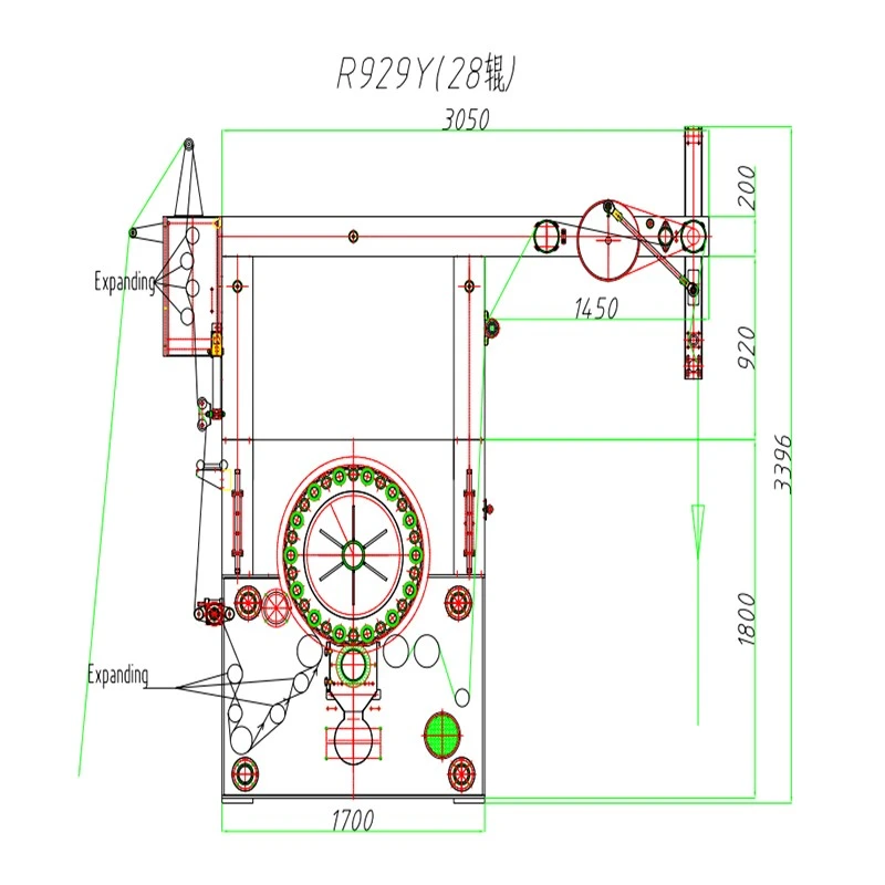 Gear Type Raising Machine factory